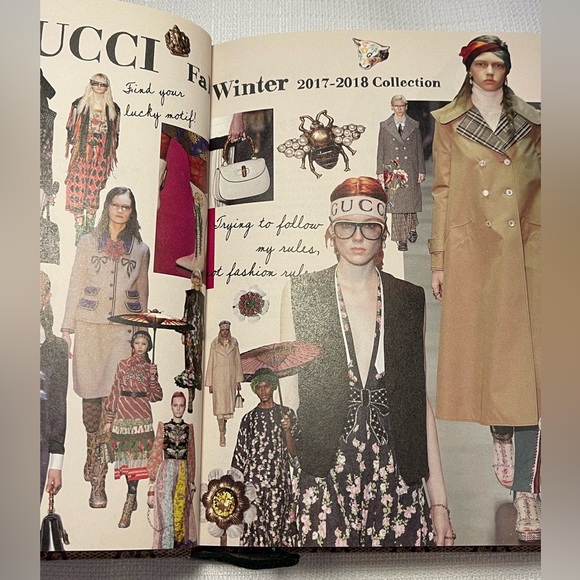 ⚫️ NEW Gucci Scrapbook, Look Book & Notebook with GG Monogram Cover - Picture 9 of 9